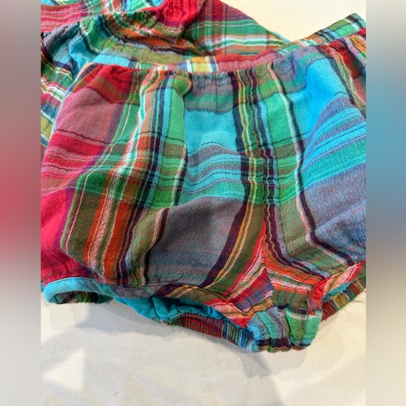 Ralph Lauren Plaid Cotton Dress & Bloomers - Picture 2 of 6